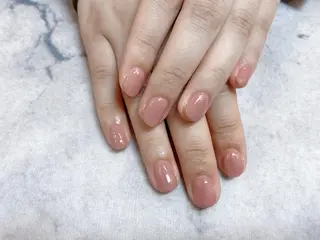 ネイル ネイルリボン 受付スタッフのネイルデザイン