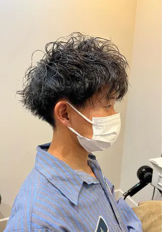 メンズ ハルキ/ 髪質改善のヘアスタイル