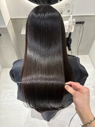 セミロング 銀座No.1髪質改善 縮毛矯正/本木のヘアスタイル