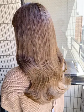 ミディアム カラー ヘアアレンジ 🤍THEATER 【公式】札幌🤍🍬のヘアスタイル