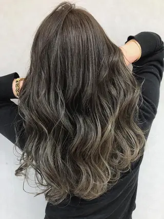 ロング カラー ヘアアレンジ 指名支持率NO.1 スタイリストのヘアスタイル