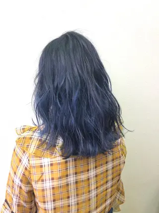 ミディアム カラー LIVE  TOREA所属・ライブトレア YOSHIKIのヘアスタイル