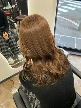 ロング カラー LOA所属・石田 晴香のヘアスタイル