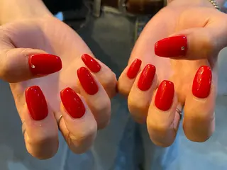 カラー ネイル scre as Etelのネイルデザイン