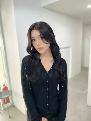 セミロング カラー モテヘア/グレージュ /ボブ/前原汐🎐のヘアスタイル