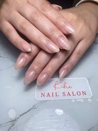 ネイル ユリ🎀長さだし/ パラジェル/持ち込みのネイルデザイン