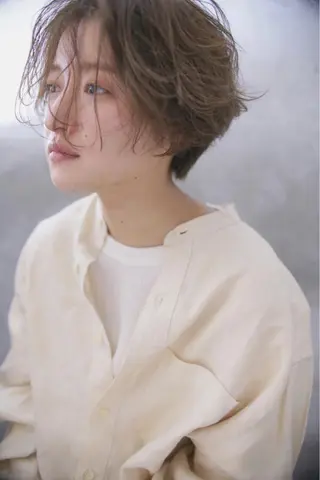 ショート カラー パーマ 🧼柴田 健太郎🧼のヘアスタイル