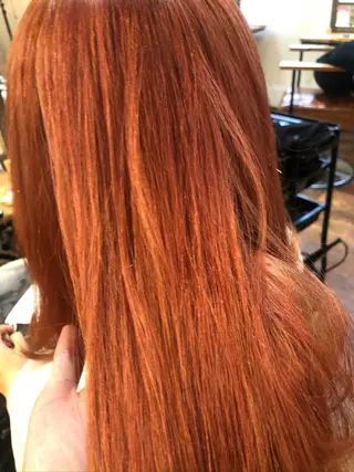 セミロング カラー ヲタクに美容室は難しい。所属・縮毛矯正&髪質改善 ⭐️OGUのヘアスタイル