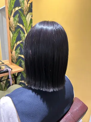 ミディアム カラー 佐藤 あさみのヘアスタイル