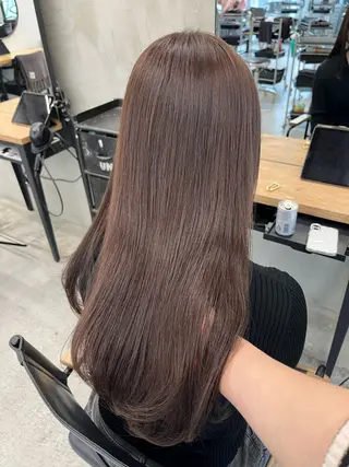 ロング カラー ヘアアレンジ 🫧透明感カラー/ ナルハ🫧のヘアスタイル