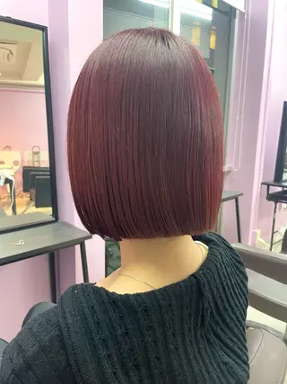 ショート カラー 高尾亮輔/ ボブ特化美容師のヘアスタイル