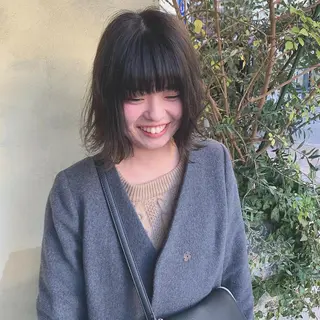 ショート AMI ウルフパーマ/メンズのヘアスタイル