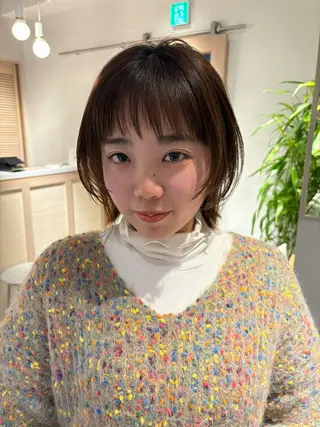 ショート SHEA.aoyama所属・似合わせカット 奥村陽花のヘアスタイル