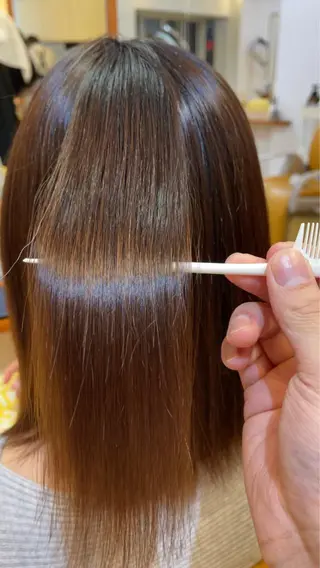 ロング 児玉秀人 縮毛矯正/髪質改善のヘアスタイル