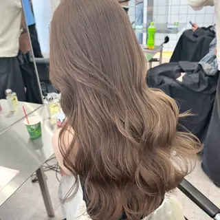 ロング カラー ミルクティーベージュ 🩰🤎miharuのヘアスタイル