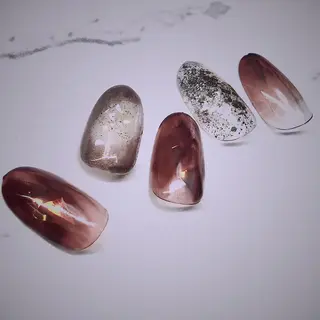 ミディアム めぐみのネイルサロン 惠のネイルデザイン