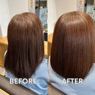 セミロング 髪質改善 ♡ 北村祐美子のヘアスタイル