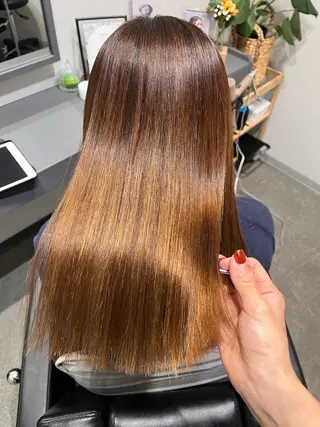 ミディアム 堀越 エリのヘアスタイル