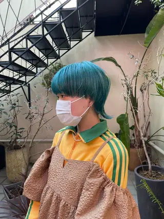 ショート カラー メイクス表参道所属・ショート/ボブ 矢野湧也のヘアスタイル