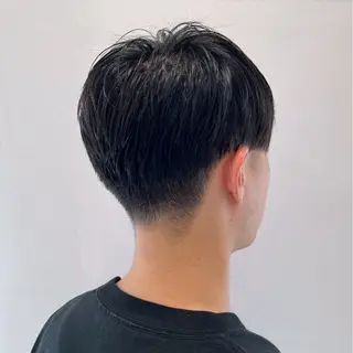 メンズ 押上/ショート・ボブ /パーマ/山口卓朗のヘアスタイル