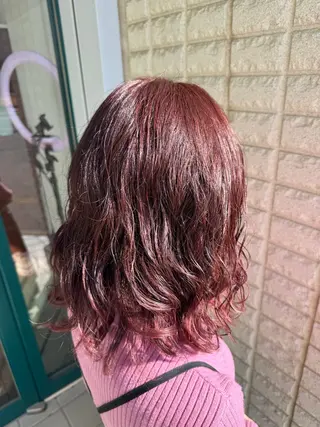 セミロング カラー L-Blossom北上尾所属・大塚 しおりのヘアスタイル