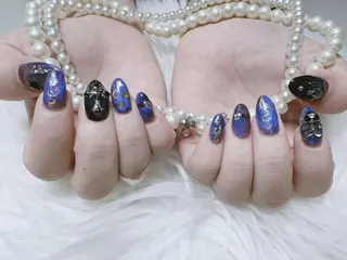 メンズ ネイル Bloom kabukiのネイルデザイン