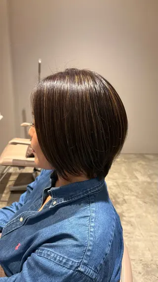 ショート hair make ONE006所属・SAoRi/カット/ ブリーチ/カラーのヘアスタイル