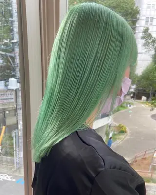 カラー 鈴木直之/ハイトーン /ボブ/美髪矯正のヘアスタイル