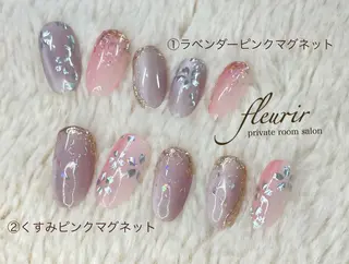 ネイル フルリール 【プライベートサロンのネイルデザイン