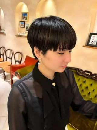 ショート 【カット】 根本翔太のヘアスタイル