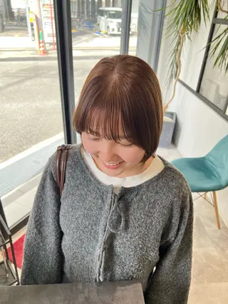 ショート カラー 黒阪 なみのヘアスタイル