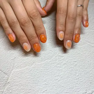 ネイル マツエク&まつげパーマMANA EYELASH STUDIO【バインドロック/パリジェンヌ】所属・MANA みみのネイルデザイン