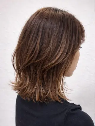 ミディアム カラー 中原由貴 /WILLOW京橋のヘアスタイル