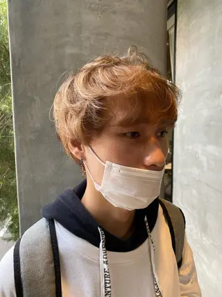 カラー メンズ DEE okazakiのヘアスタイル