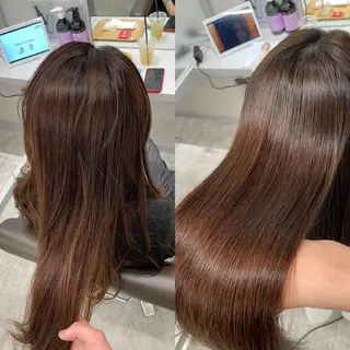 ロング kiitos (キートス)所属・【店長】原田 貢太郎のヘアスタイル