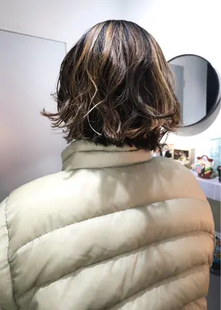ミディアム groovy所属・groovy SaKura/学大のヘアスタイル