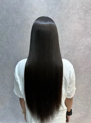 ロング 🔸縮毛矯正/髪質 改善カラー石崎🔸のヘアスタイル