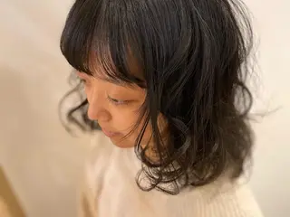 ミディアム 石井 さくらのヘアスタイル