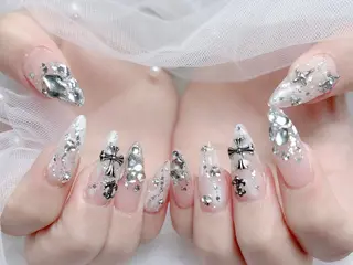 ネイル MoMoA Nail ネイル長さ出し専門店のネイルデザイン