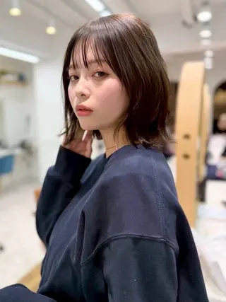 ショート 小林 美月  透明感カラーのヘアスタイル