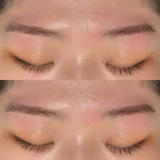 アイブロウ ハイトーン/艶カラー 🫧 ユイナのヘアスタイル