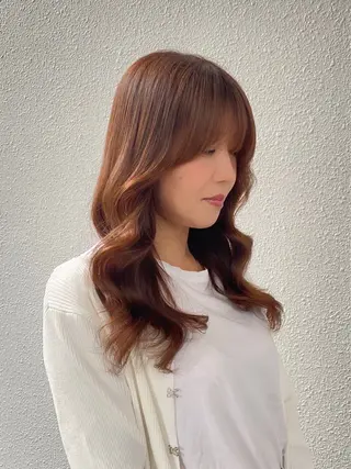 ロング カラー とびまつ /ショート/脱白髪染のヘアスタイル