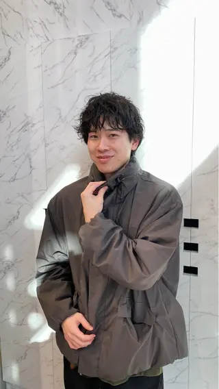 メンズ マツザキ マナトのヘアスタイル