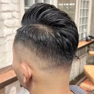 ショート メンズ Hair make ONE  008所属・メンズ/フェード/ バーバー/盛山大地のヘアスタイル