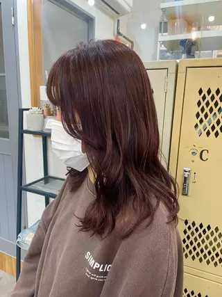 ミディアム SUNC🍀大熊 花奈絵🍀のヘアスタイル