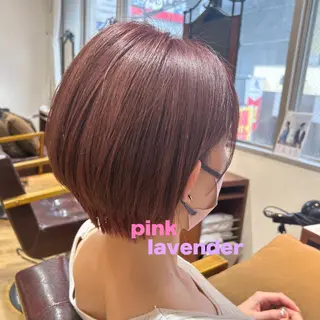 ショート A. Seoのヘアスタイル