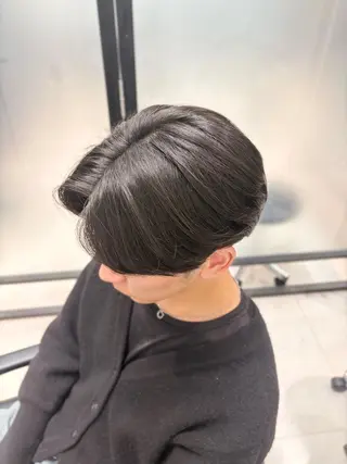 メンズ 曲がる縮毛矯正/ メンズパーマ森隆之介のヘアスタイル