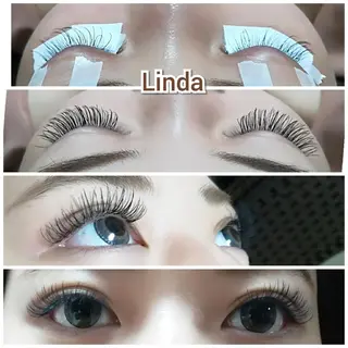 マツエク・マツパ linda lashesのマツエク・マツパデザイン