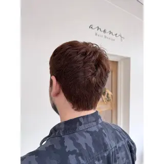 ショート 喜友名洸季 anoneのヘアスタイル