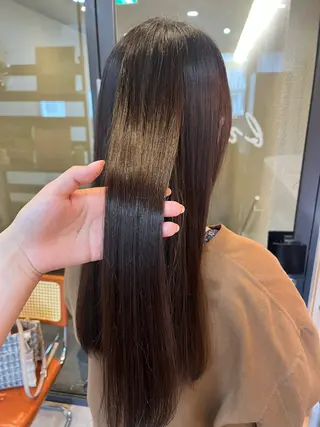 ロング レイヤー/暖色/ 髪質改善/永礼芳果のヘアスタイル